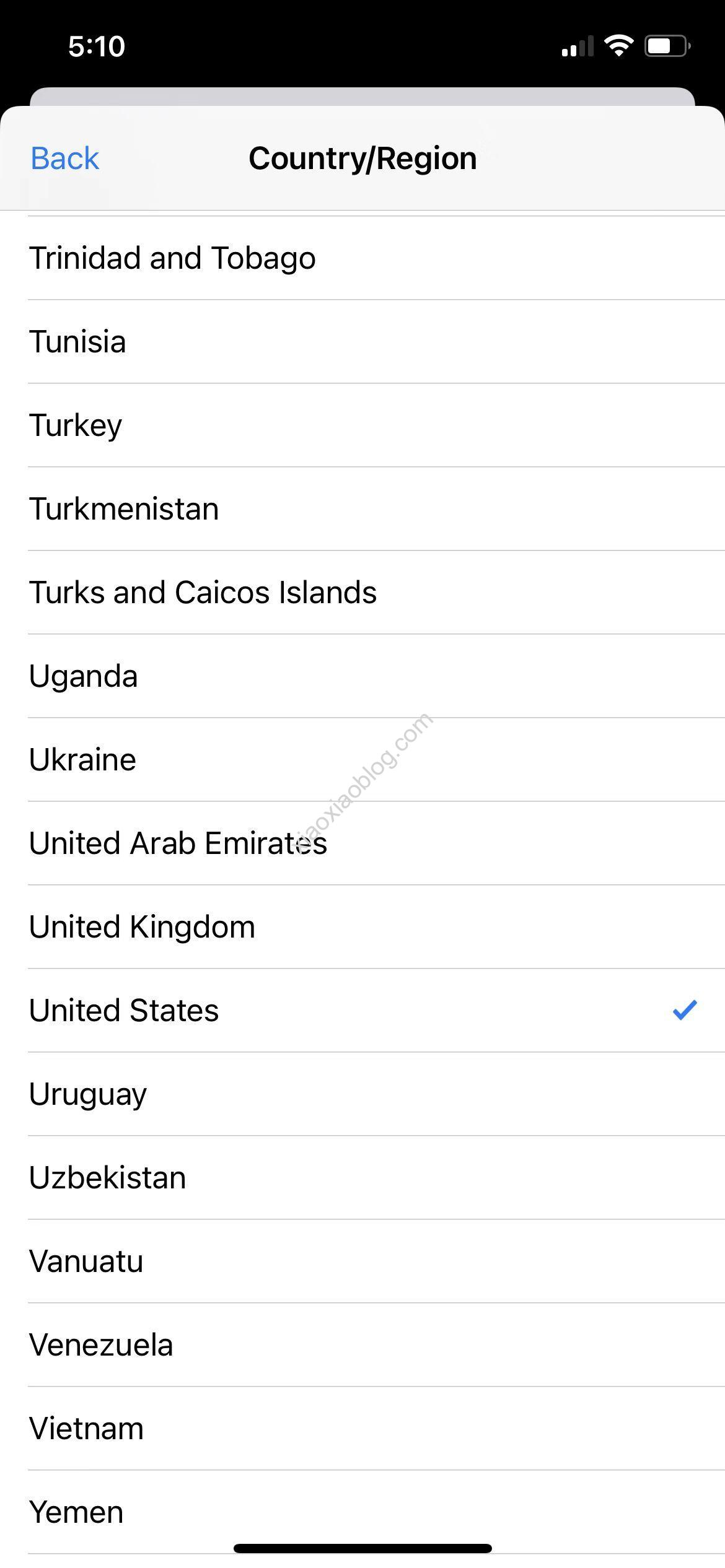 如何修改Apple ID国家地区