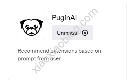 ChatGPT插件PuginAI根据需求推荐合适的插件