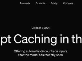 OpenAI API中的Prompt Caching:让你的AI应用更快更省钱